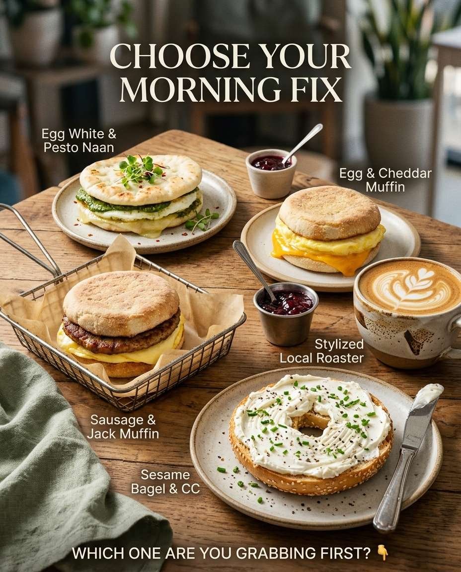 Individual Hot Breakfast Sandwiches